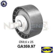 DEFLECTIONGUIDE PULLEY VRIBBED