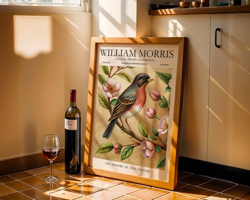William morris vintage bird - morris,