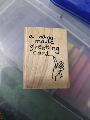 Hand made greeting - a,