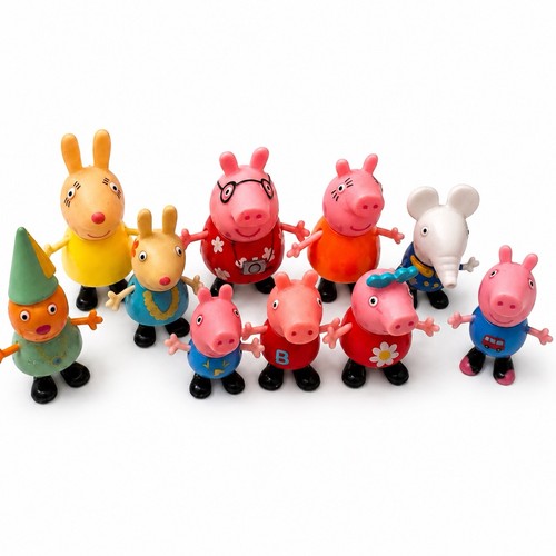 Peppa pig figure lot - peppa, of