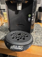 Bosch Tassimo Vivy 2 Black Coffee Maker Automatic Pod Espresso Latte Machine