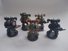 Space Crusade Chaos Space Marine Squad (MB/Games Workshop, Warhammer 40k) 