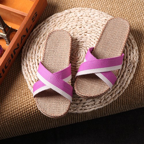 Summer beach slides woven - beach,