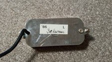 1986 OBL Bill Lawrence L-500L Humbucker Pickup Black
