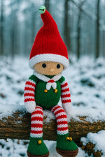 Knitting Pattern Christmas Elf