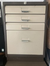 vintage Myers small filing cabinet 4 drawer