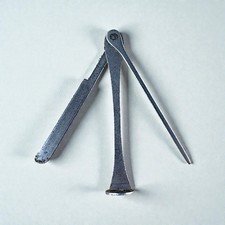 Vintage folding pipe tool - pipe,