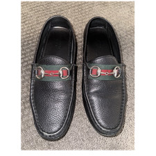 Gucci Horsebit Logo Black