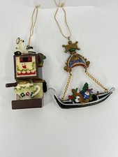 2 Christmas Ornaments Italy