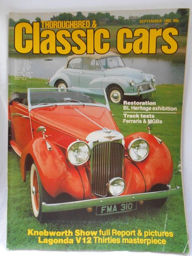 Classic cars magazine 1982 - classic,