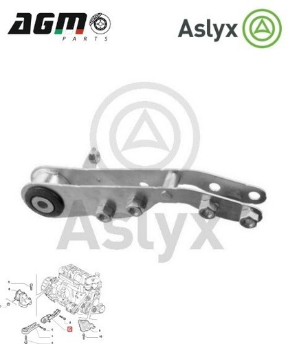 Rear engine mount - mount, aslyx
