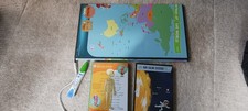 LeapFrog World Map & Our Solar System Map & Your Skeletal System And Pen