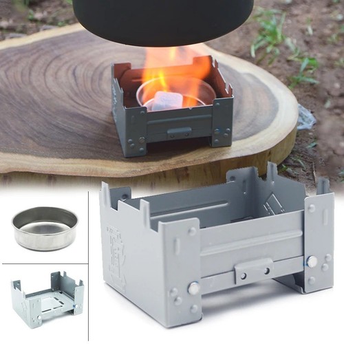 Portable folding camping - camping, stove
