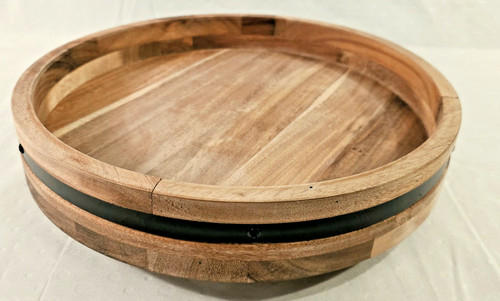 Crofton wooden lazy susan - wooden,