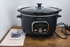 Cooks Professional 3.5L Digital Slow Cooker & Manual Used Once Great Condition