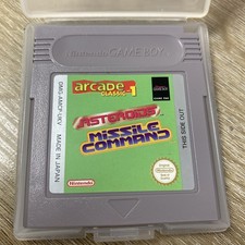 Arcade Classic No. 1:Asteroids /Missile Command(Nintendo Game Boy Color, 1999)