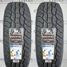 2X New 225 70 16 Arivo