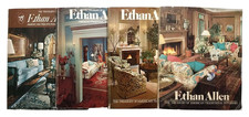 Lot of 4 Vintage Ethan Allen Furniture Catalogs 1974 1976 1979 and 1983
