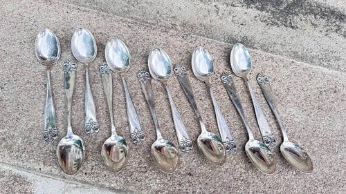 Vintage silver plated dinner - silver,