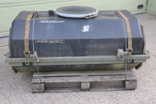 British Army - Large Water Bowser Tank 680 Ltr with Frame - Sankey - Land Rover