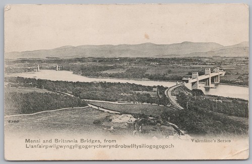 Menai and britannia bridge - menai,