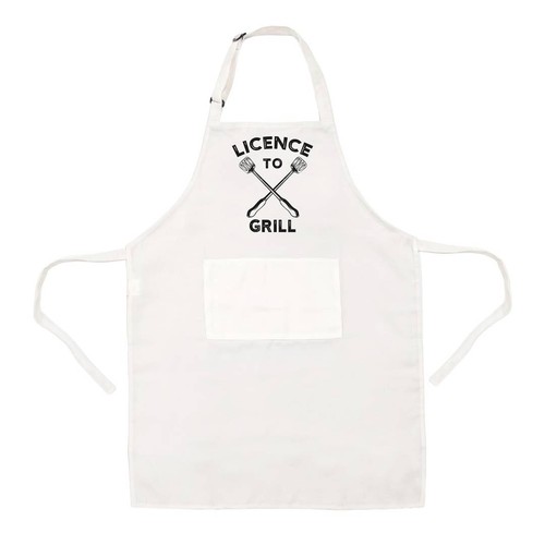Licence grill bbq - grill, apron