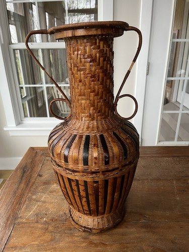 Vintage handcrafted bamboo - vintage,