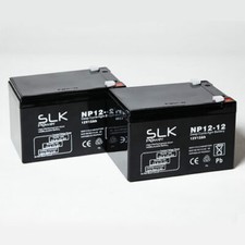 PAIR 12volt 12ah 24 33 36 40
