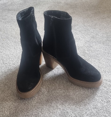 Womens clarks colden black - up,