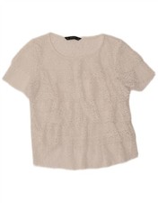 ZARA Womens Crop Blouse Top UK