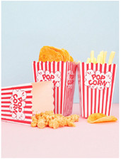 10pcs Mini Paper Popcorn Bags