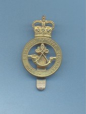 SHERWOOD RANGERS YEOMANRY.BRASS ARMY CAP BADGE