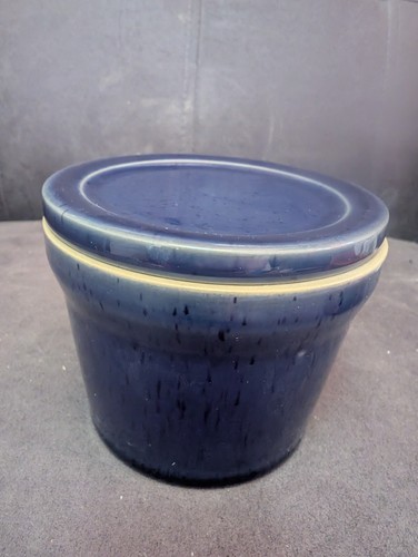 Vintage denby storage jar - storage, with