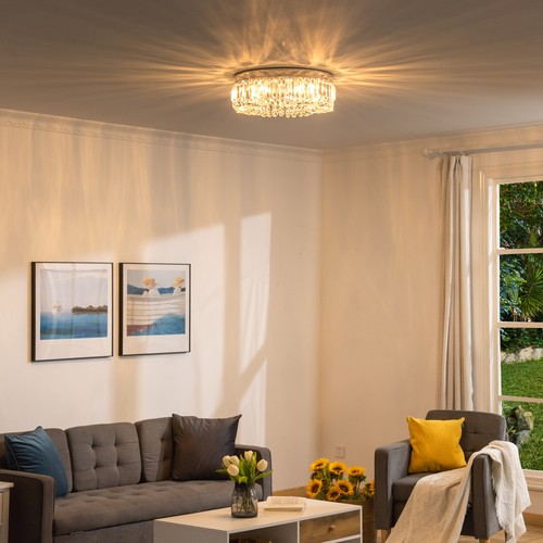 Crystal ceiling light modern - ceiling,