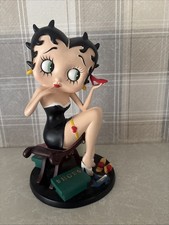 Betty Boop Black Fitting Shoes 24cm Collectible Figurine Ornament