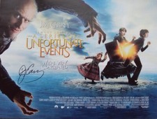 Jim Carrey Signed Movie Poster