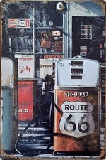 PETROL Gas Oil Metal plaque