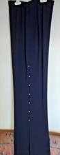 MEDICI black polyester diamante EVENING TROUSERS - UK Size 10 