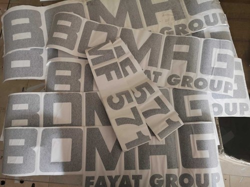 Bomag 571 decals stickers - mf,