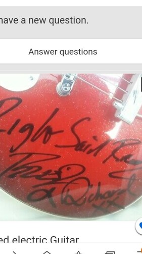 Signed guitars - signed,