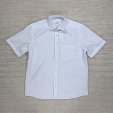 Eterna white mens cotton