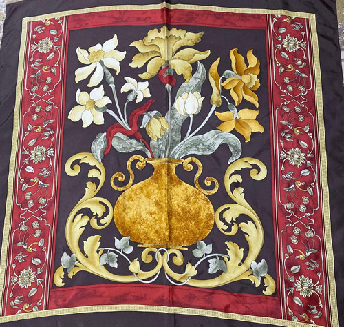 Vintage loewe silk scarf - vintage,