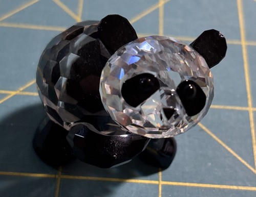 Swarovski crystal mother panda - crystal,
