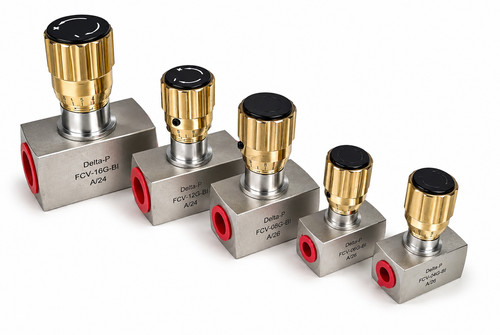 Hydraulic flow control needle - control,
