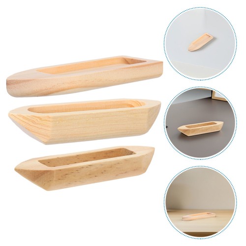 Pcs wooden canoe - 3, for