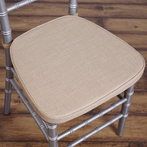 Natural burlap cushion for - natural,