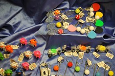 Novelty Key Rings - Golf - Tennis - Bikes - Animals - 39 Types to Choose From