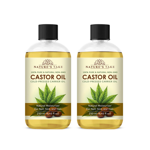 100 castor oil 250ml - oil,