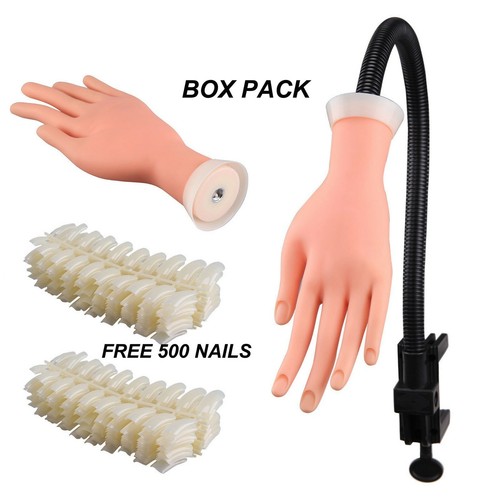 Nail practice hand trainer - nail,