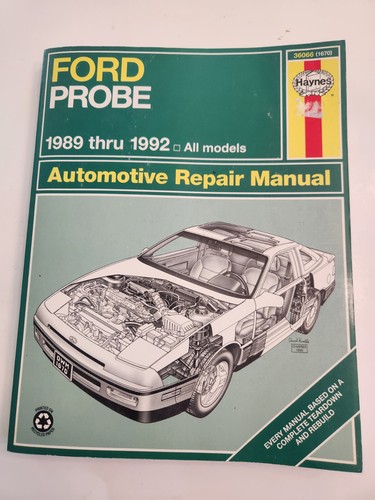 Haynes ford probe 1989 - haynes,